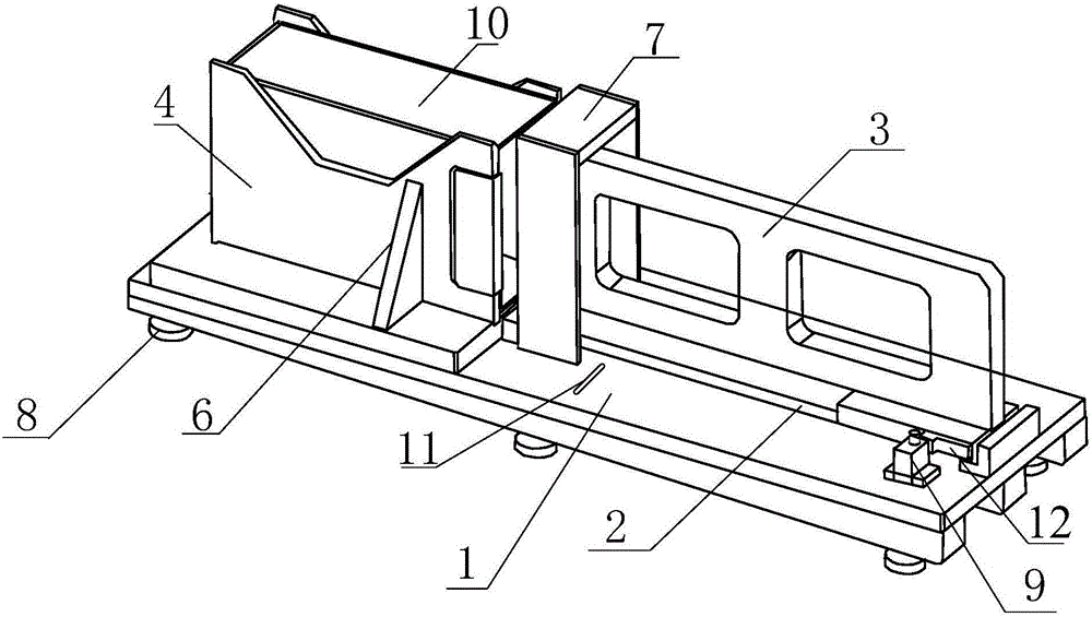 Checking tool for packaging material box