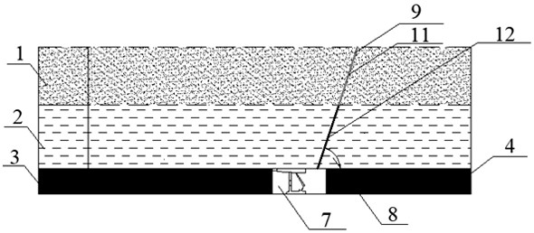 Method for controlling integral caving of roof through deep-hole segmented blasting kerf