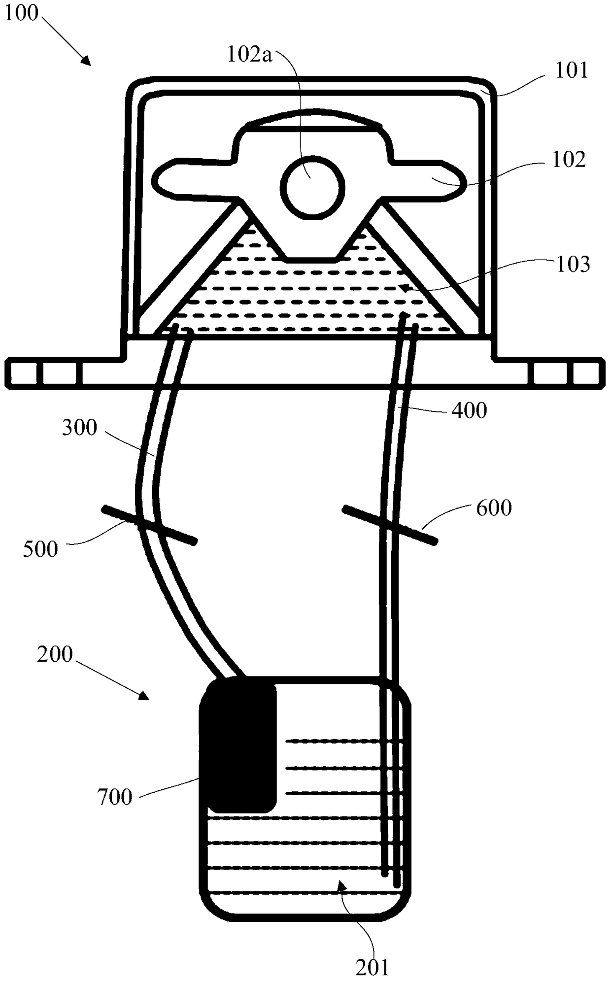 Hydraulic mount and its assembly, control method, control unit, ecu and automobile