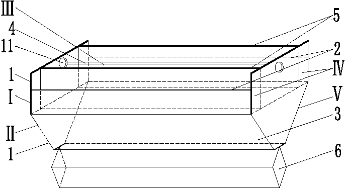 Aerobic three-phase separator and application method thereof in sewage treatment