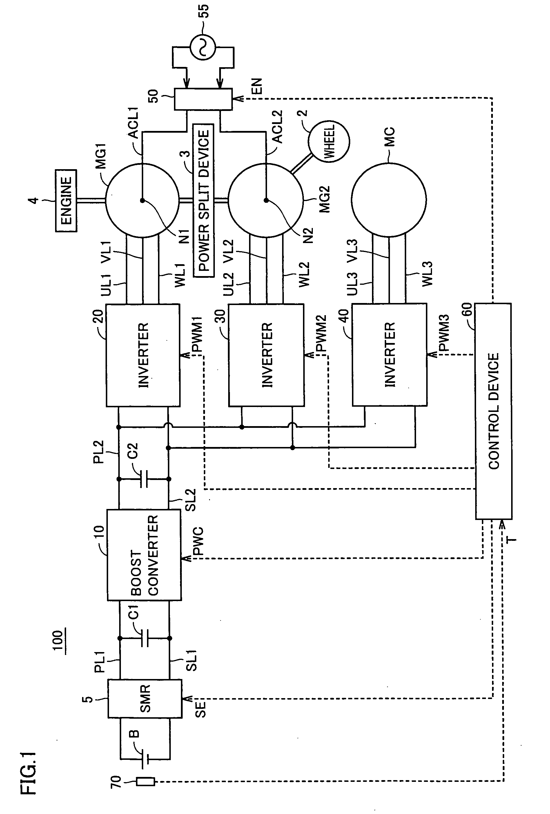 Charging Device, Electric-Powered Vehicle, and Charging System