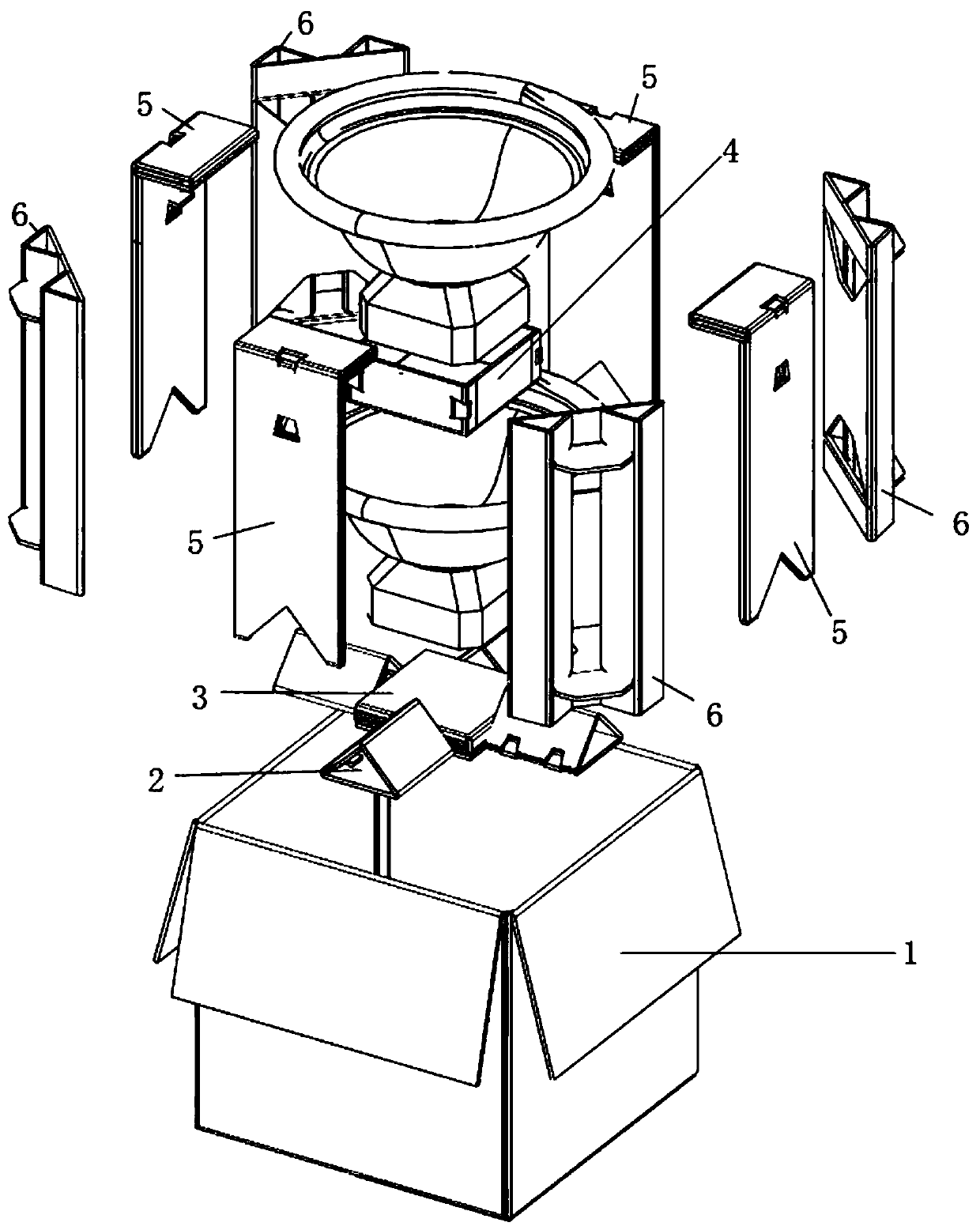 Cushion package and assembling method