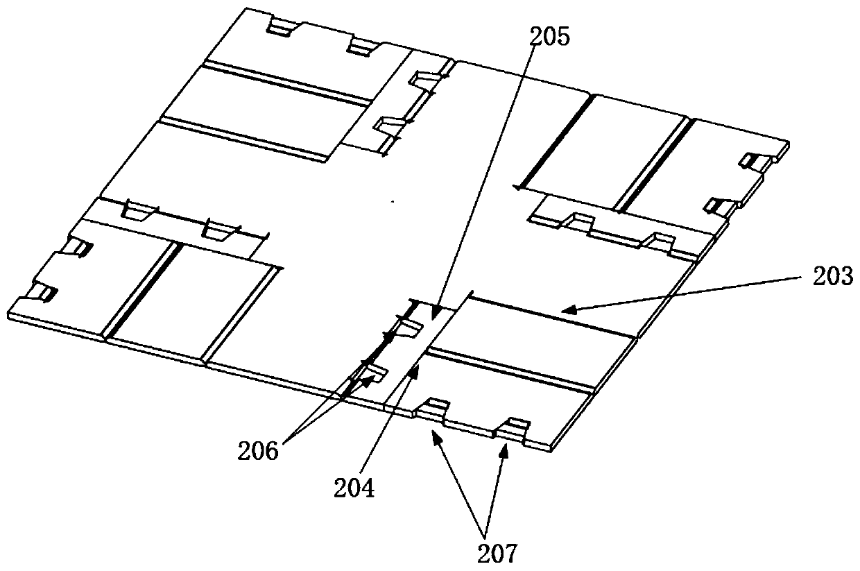 Cushion package and assembling method