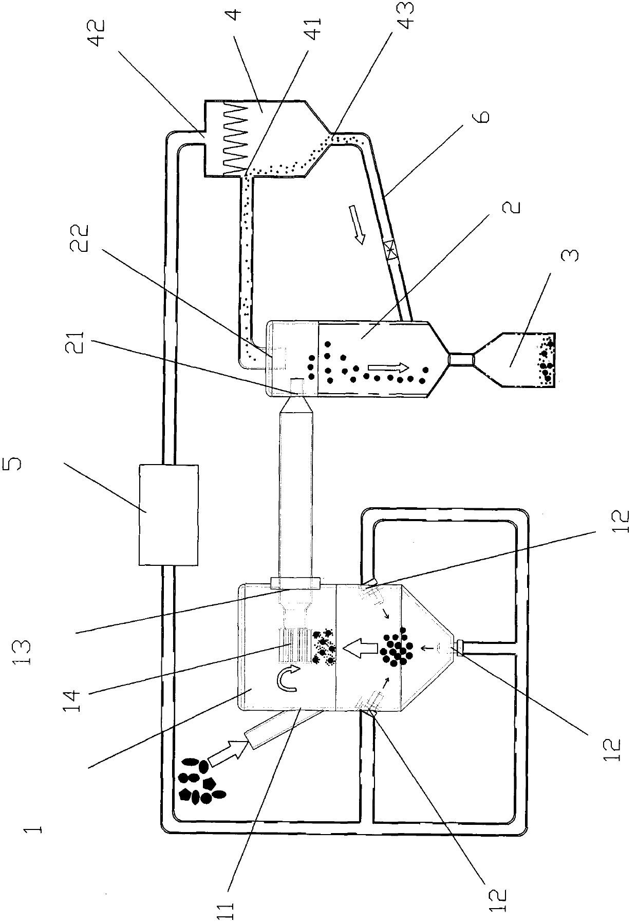 Alloy powder for rare-earth magnet, method for producing rare-earth magnet, and powder-making device