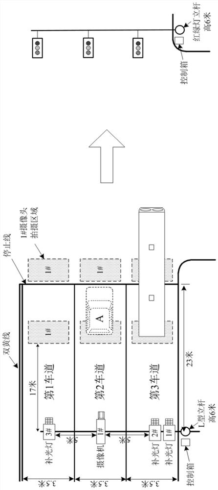 Method and system for obtaining evidence of vehicle traffic violations