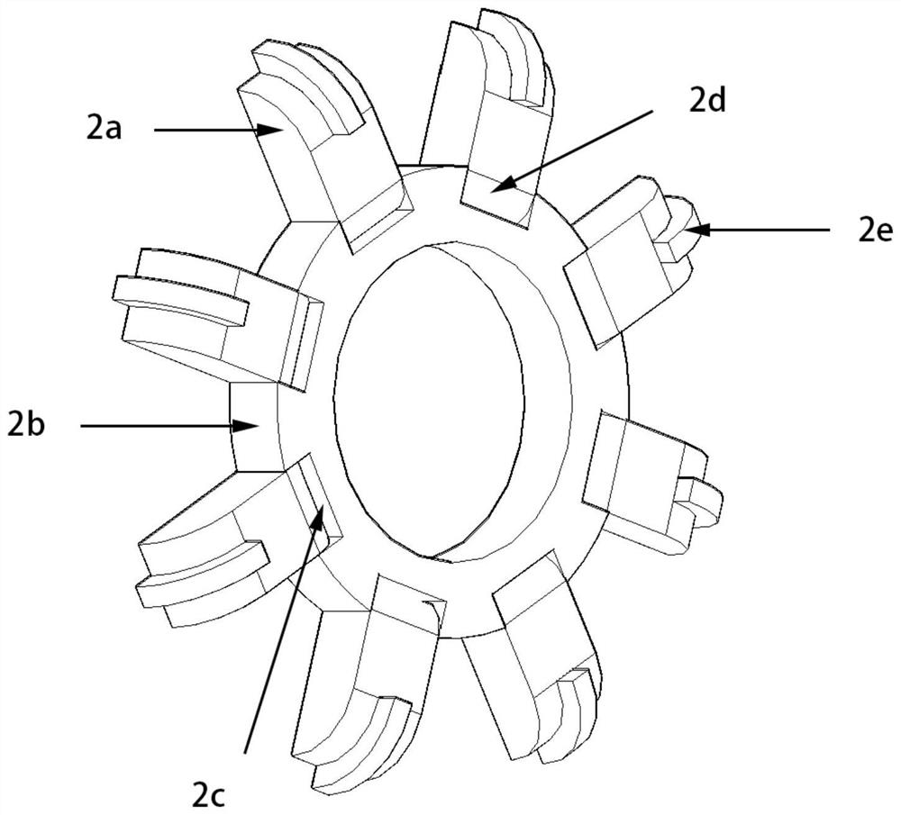 A push-and-turn type unilateral bolt fastener with positioning buckle