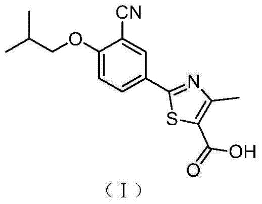 A kind of synthetic method of febuxostat