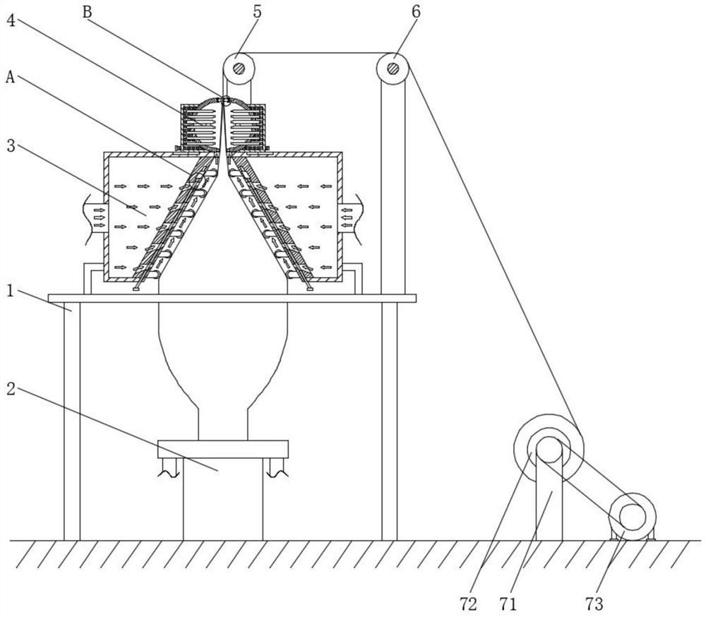 Plastic fresh-keeping bag preparation and processing machine and preparation and processing method