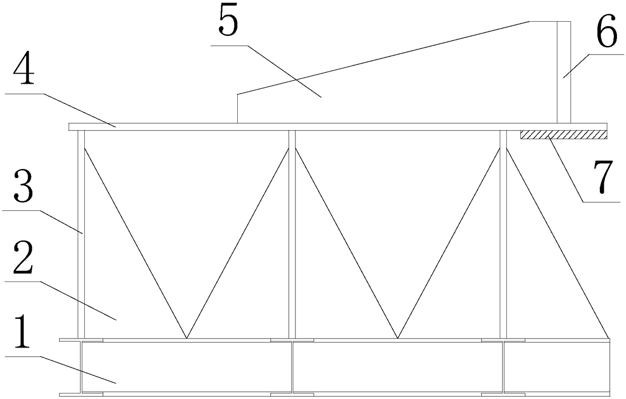 Pressurized water reactor nuclear power plant steel plate concrete structure module forming tool and forming process thereof