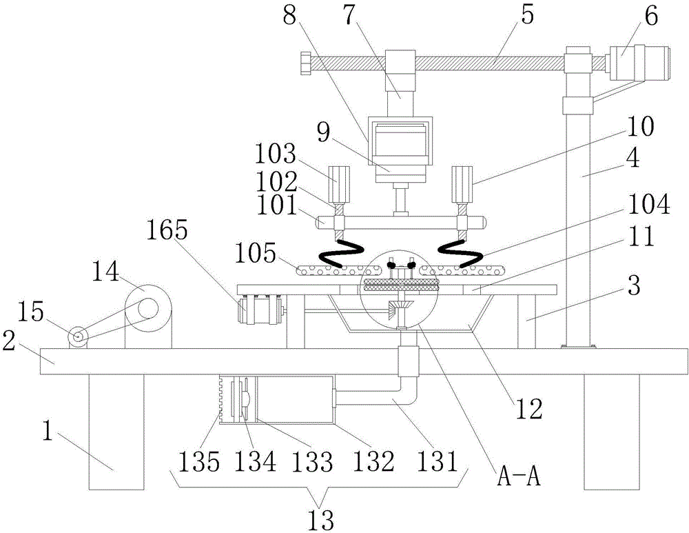 Deburring device for plastic processing