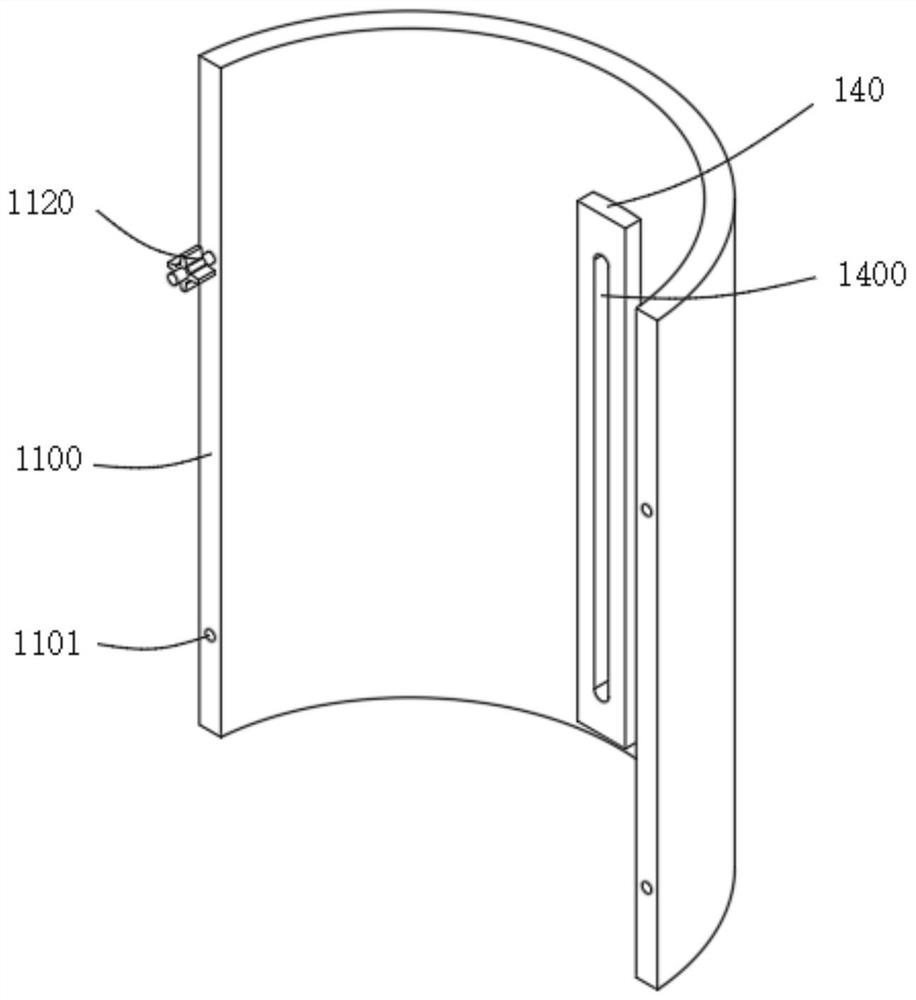 Recovery equipment for magnetic waste gas treatment