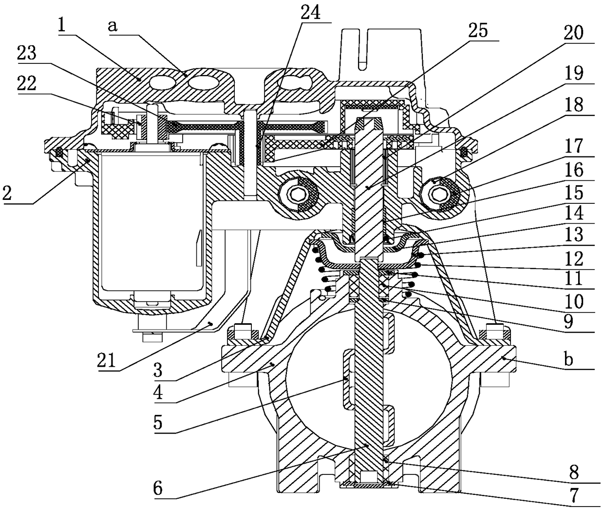 Exhausting back pressure valve - Eureka | Patsnap develop intelligence ...