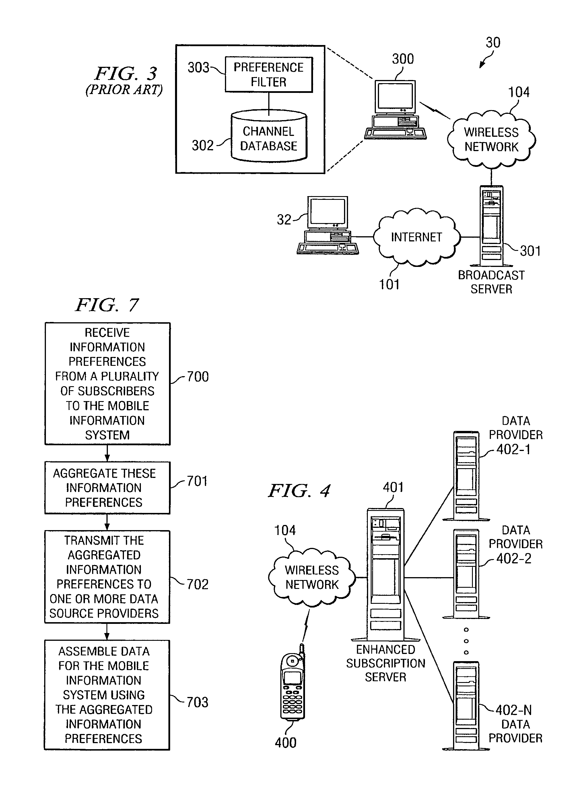 System and method for developing information for a wireless information system