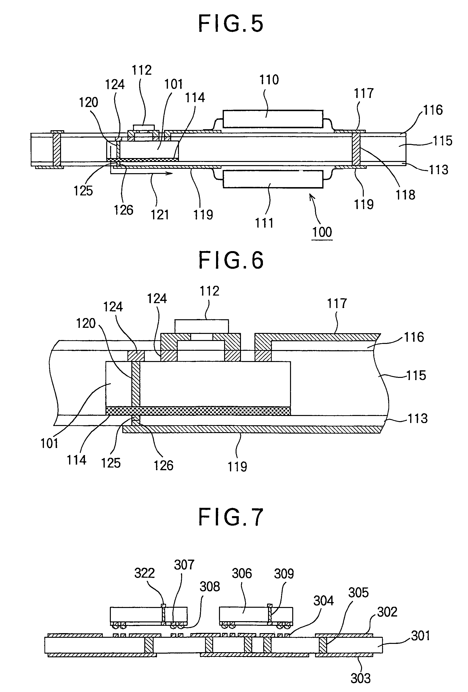 Circuit board with embedded component and method of manufacturing same