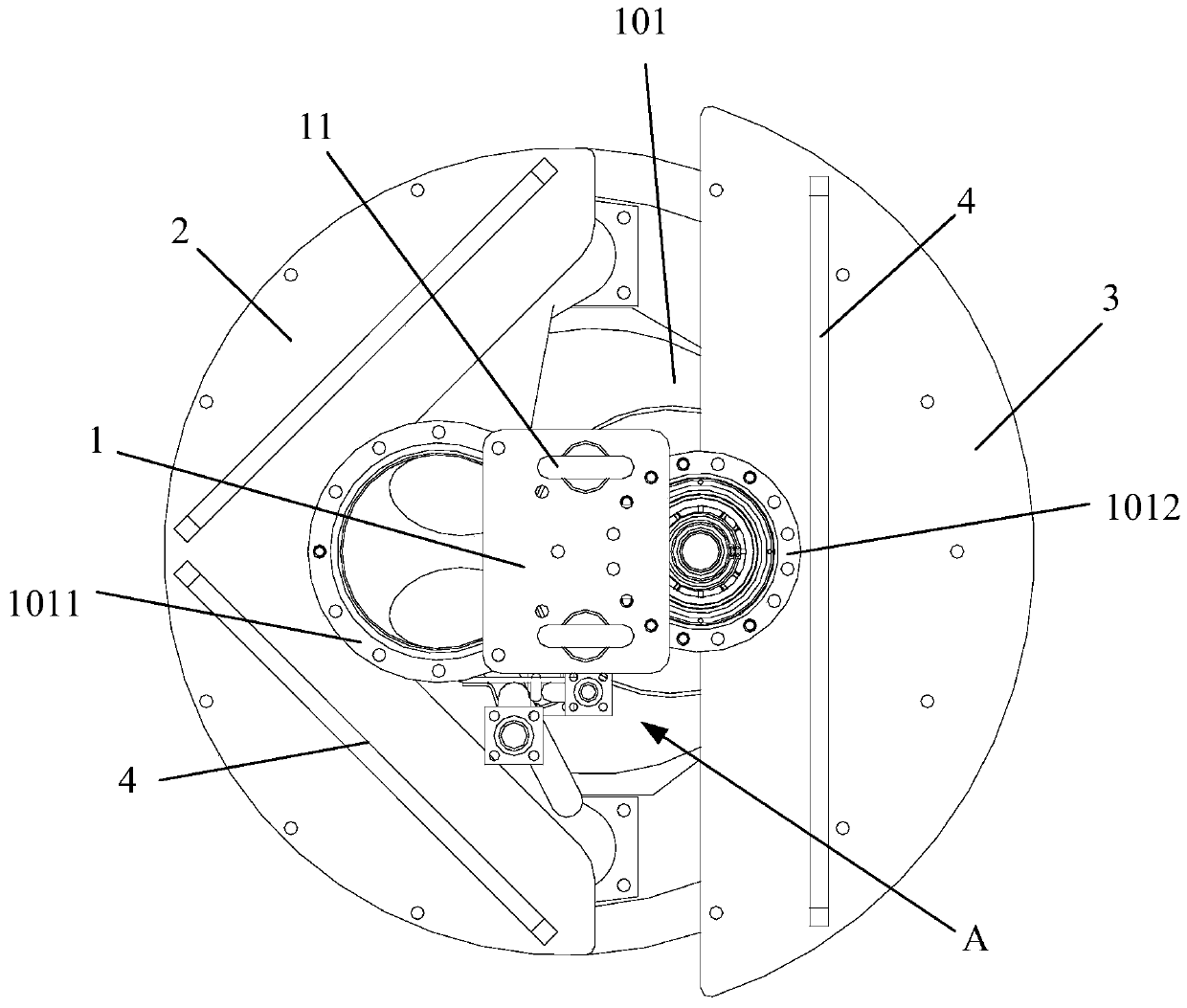 Lifting tooling for hydraulic immersed pump and lifting method