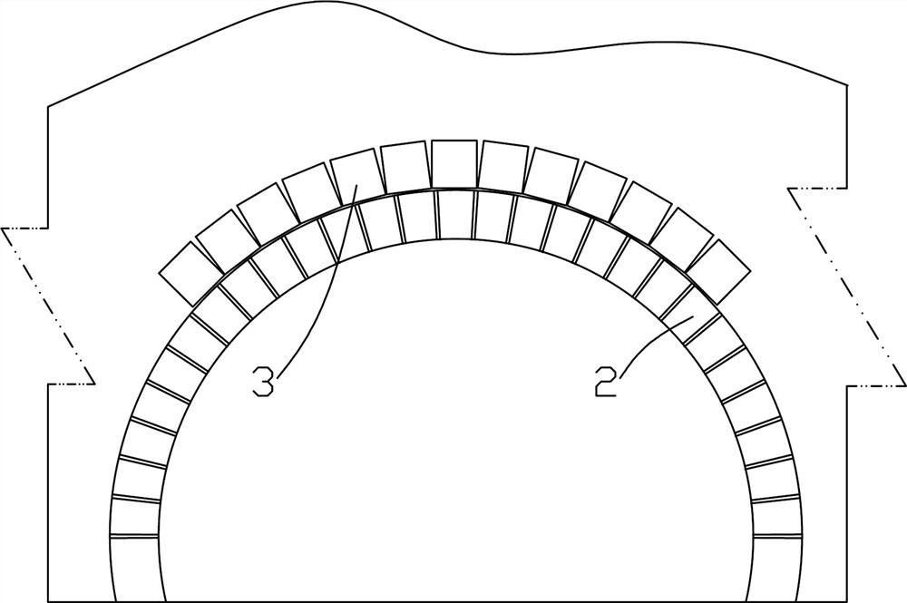 for tunnel openingsfor functional structures