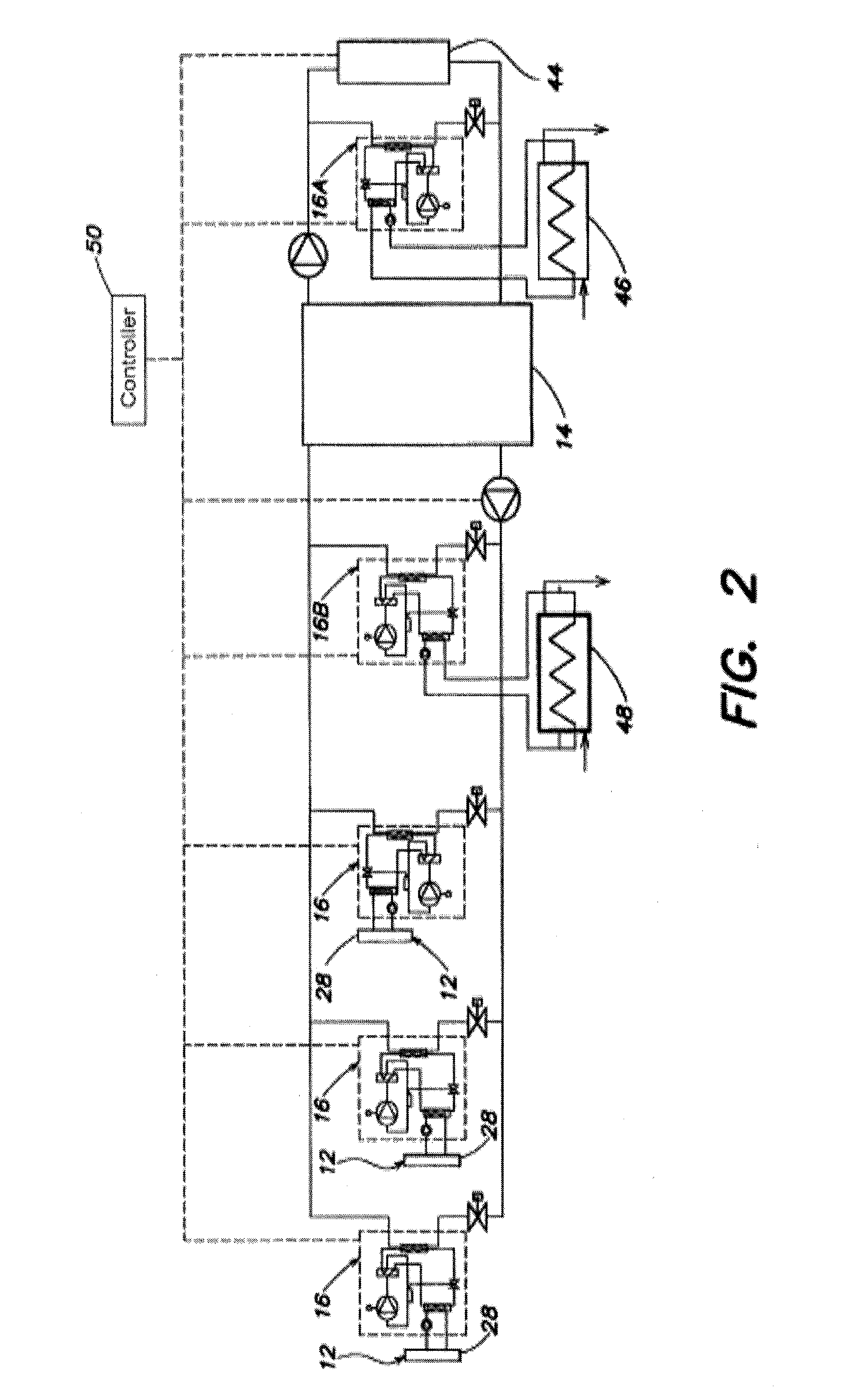 System and method for maintaining air temperature within a building HVAC system