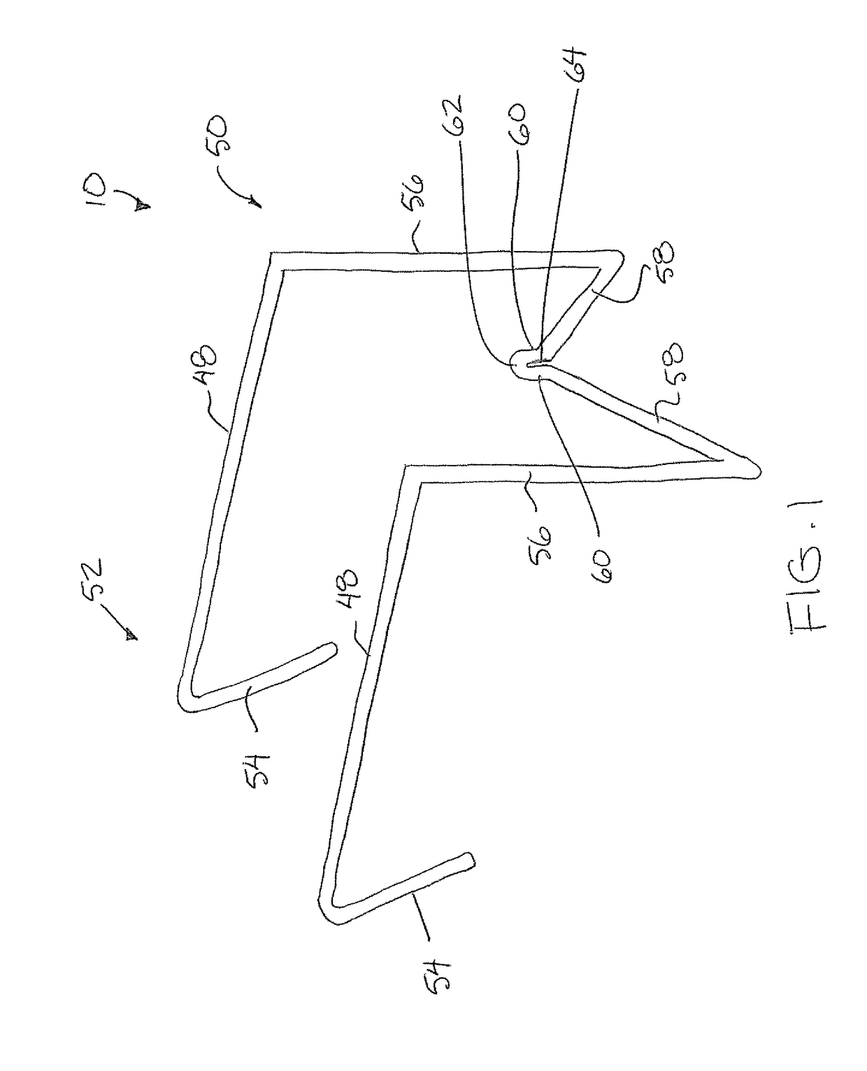 Insulated concrete ledge form reinforcement member