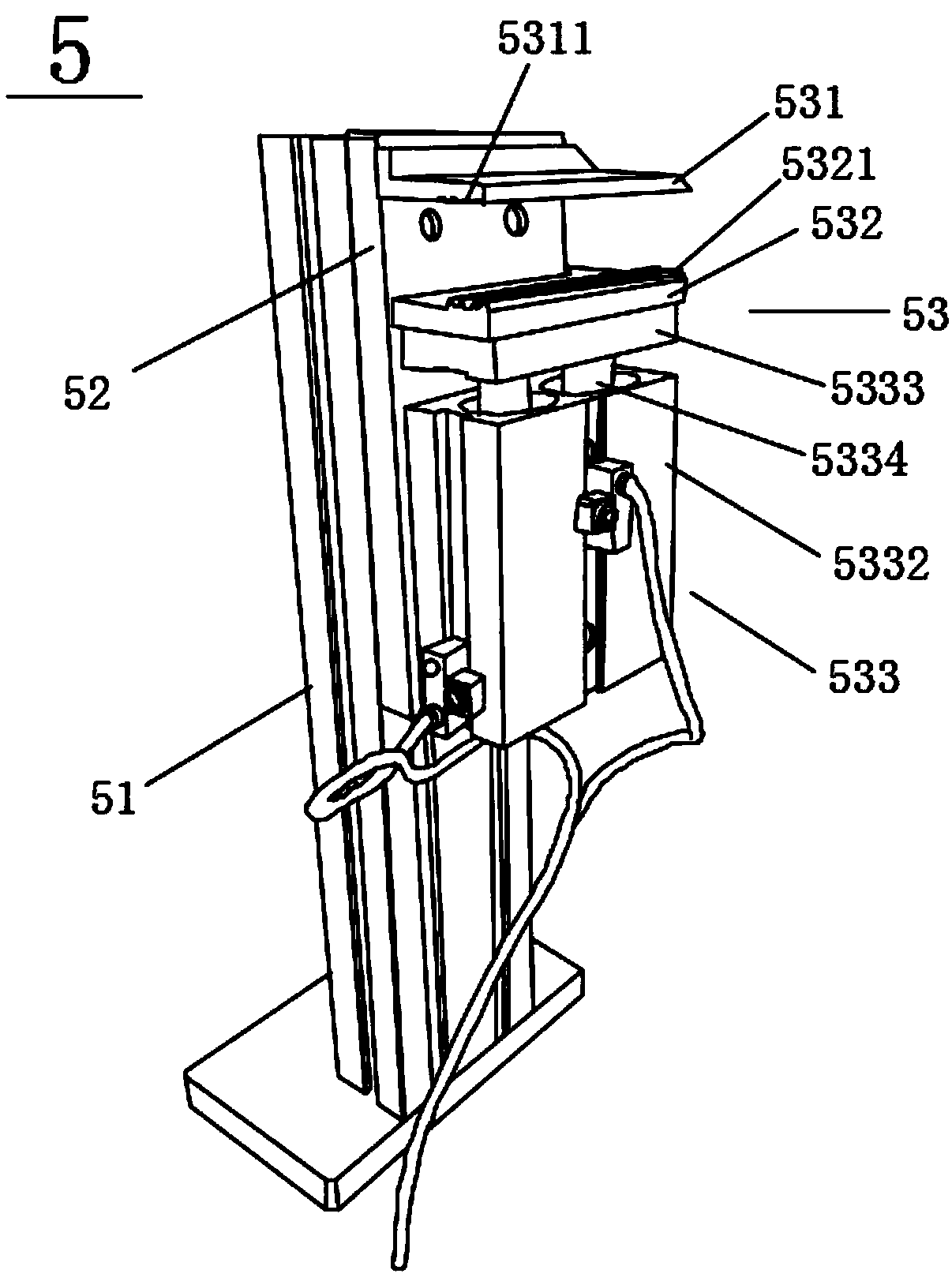 Automatic grinding device for plastic part joint lines