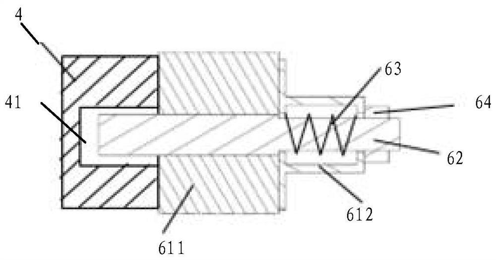 Automobile cross-country escape capability test roller support