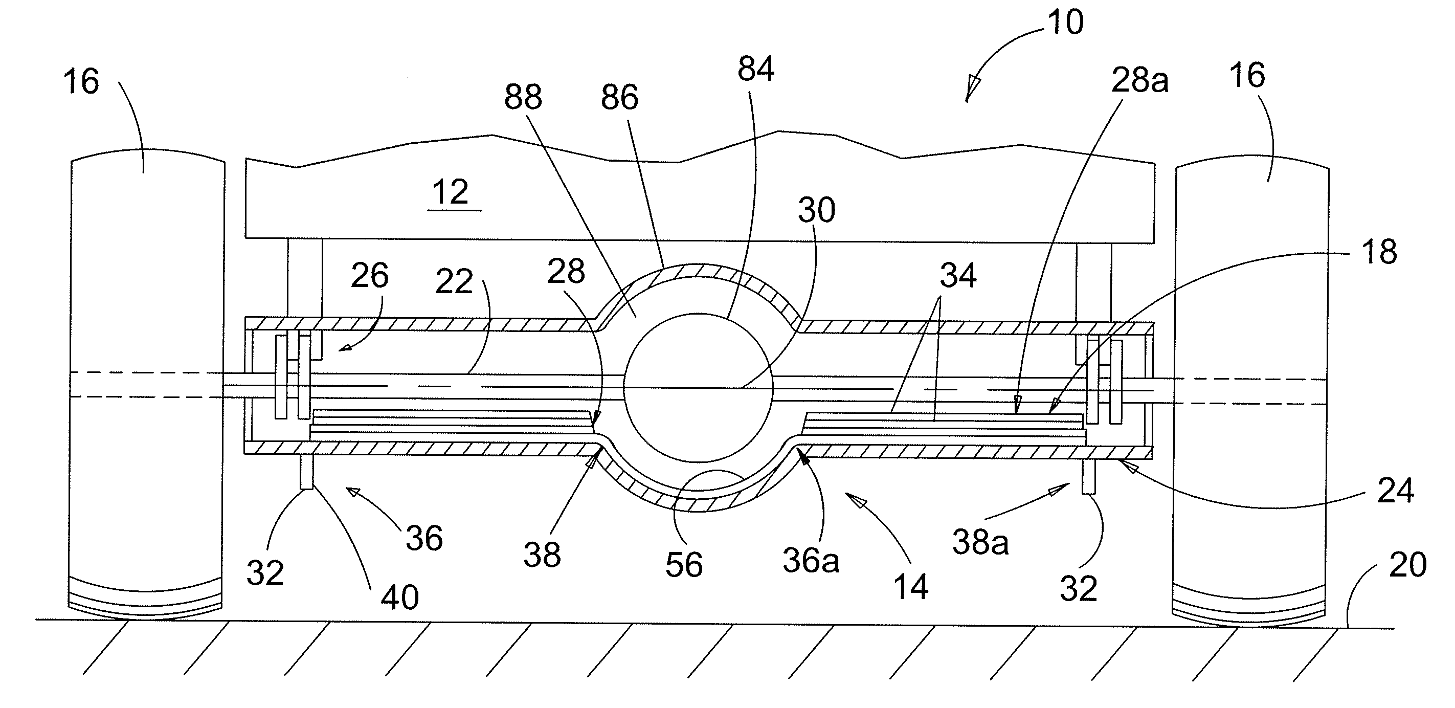 Axle Cooling Using Hydraulic Return Oil