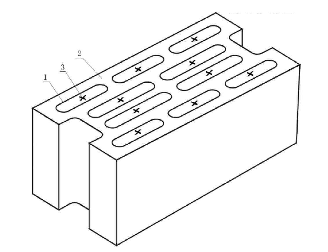 Novel light aggregate concrete building block and using method thereof