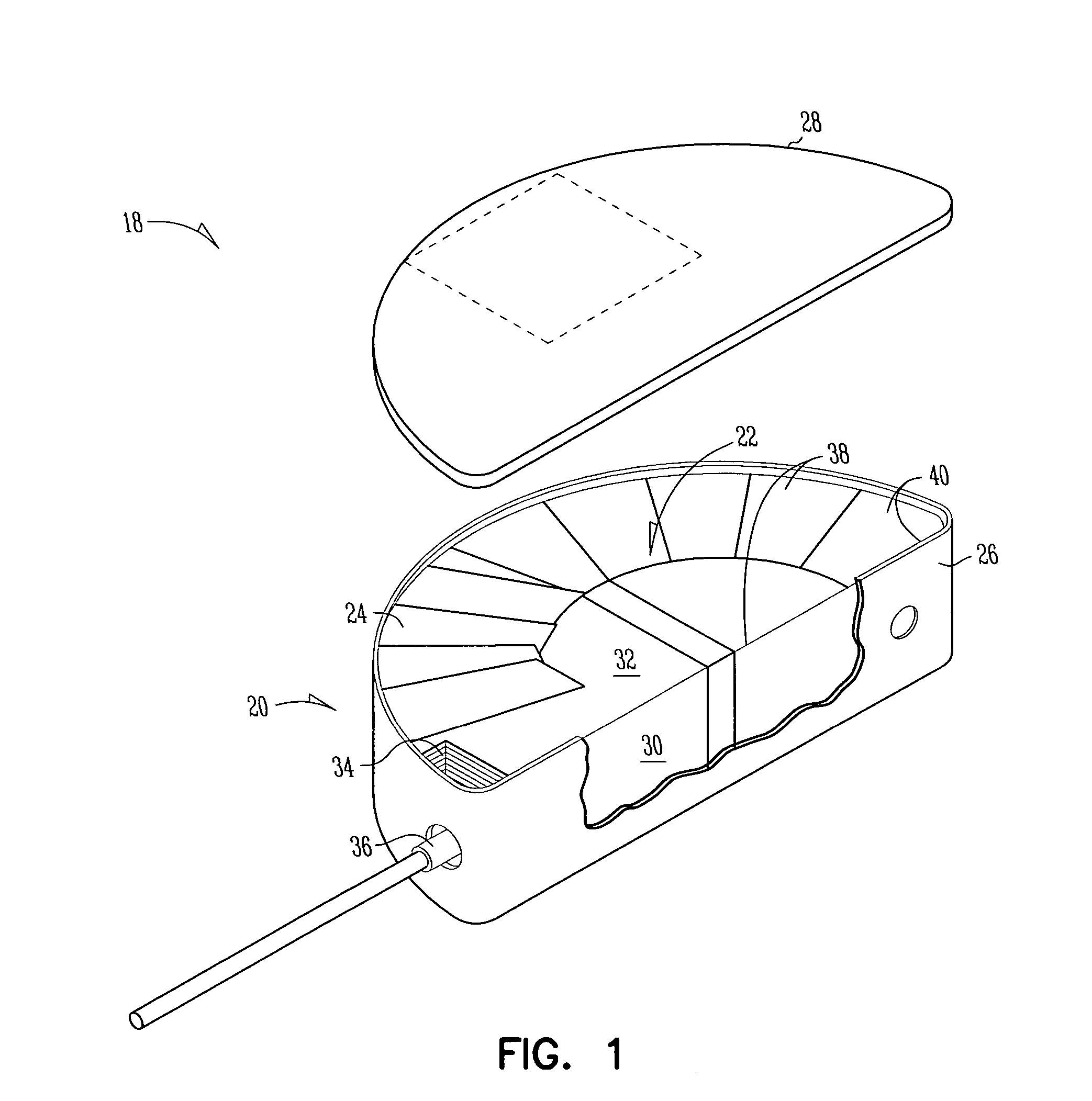 Method of constructing a capacitor stack for a flat capacitor