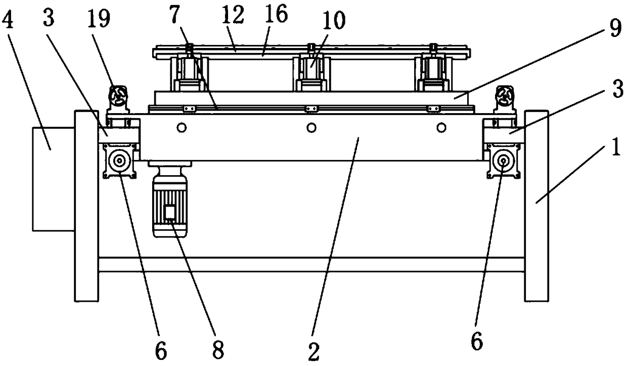 A squeegee device for automatic gluing machine