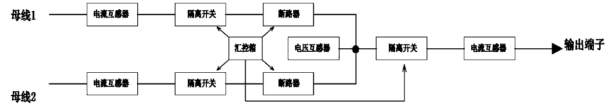 Double-breaker DCB type high-voltage composite apparatus