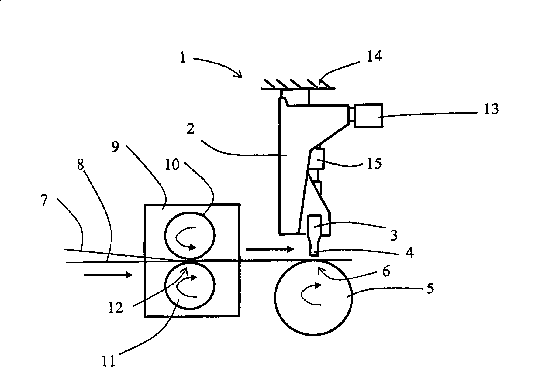 Apparatus and method processing material by ultrasonic apparatus