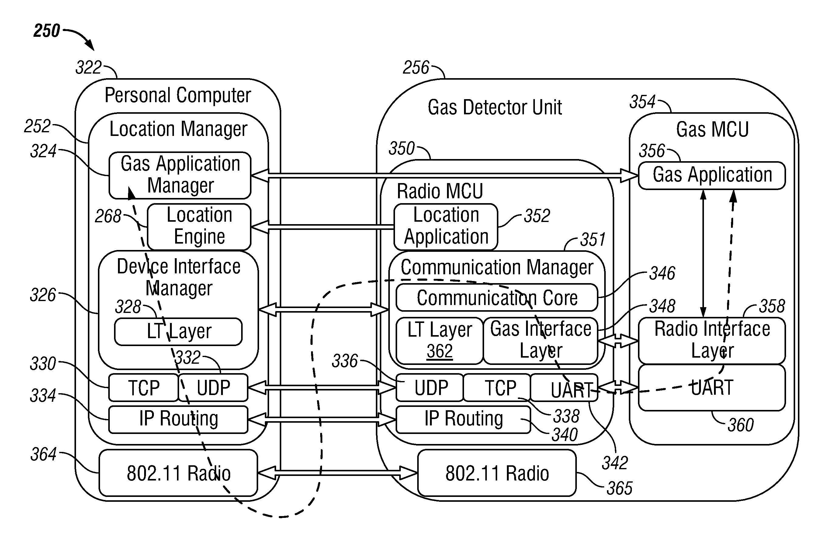Wireless location-based system and method for detecting hazardous and non-hazardous conditions
