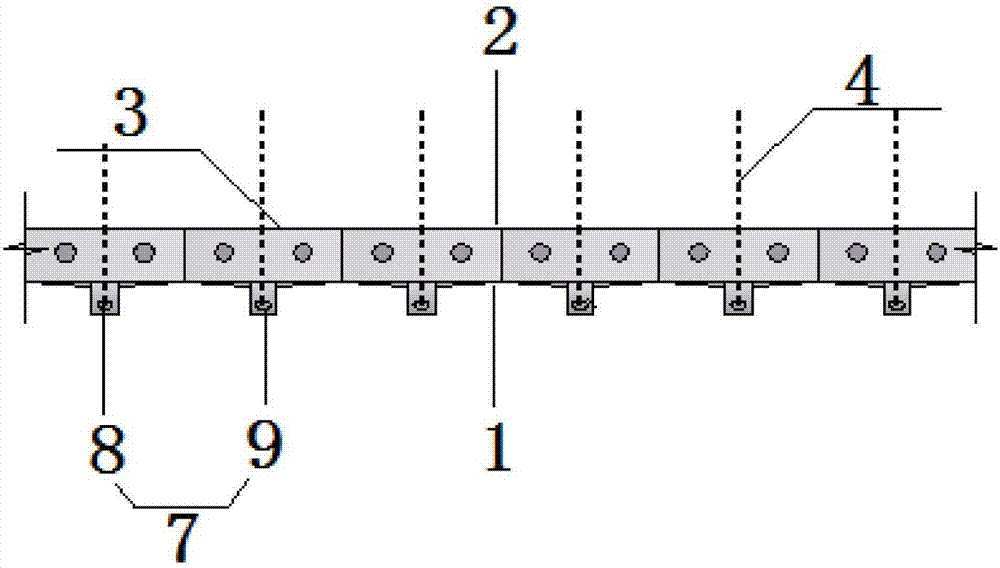 Fabricated point-anchor retaining wall