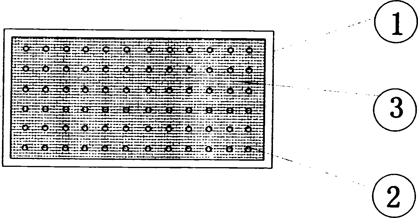 Porous water distributor