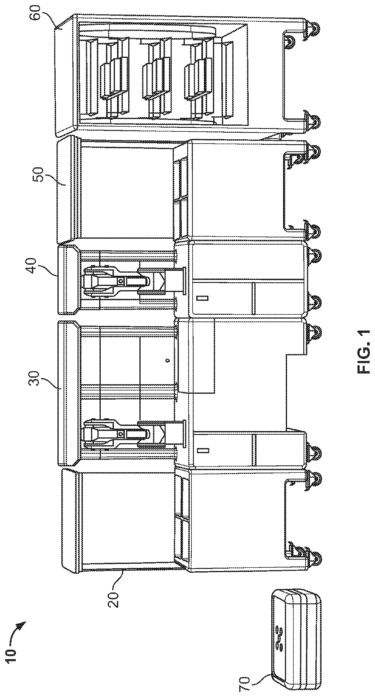 Modular robotic food preparation system and related methods