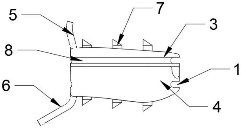 Self-adjusting atlantoaxial repairing device