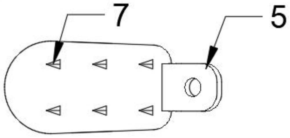 Self-adjusting atlantoaxial repairing device