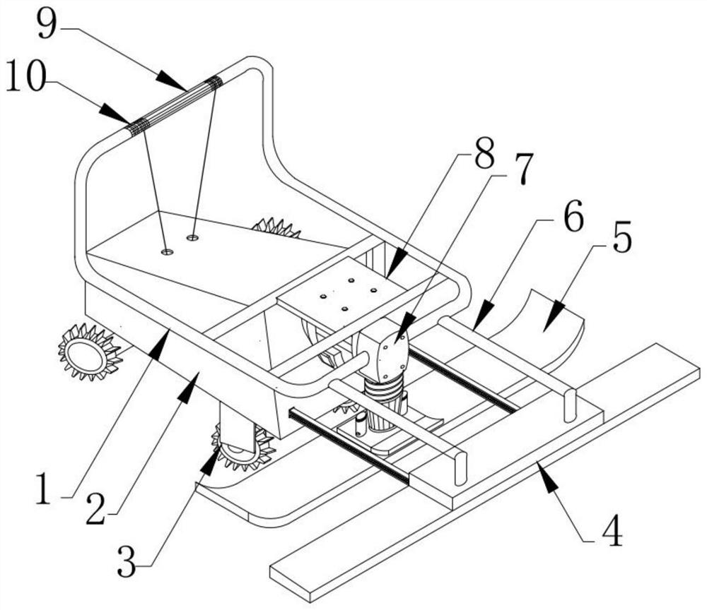 Multifunctional concrete leveling equipment