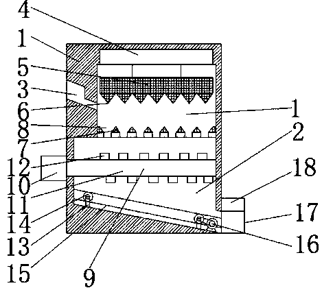 Coal crushing device of thermal power plant