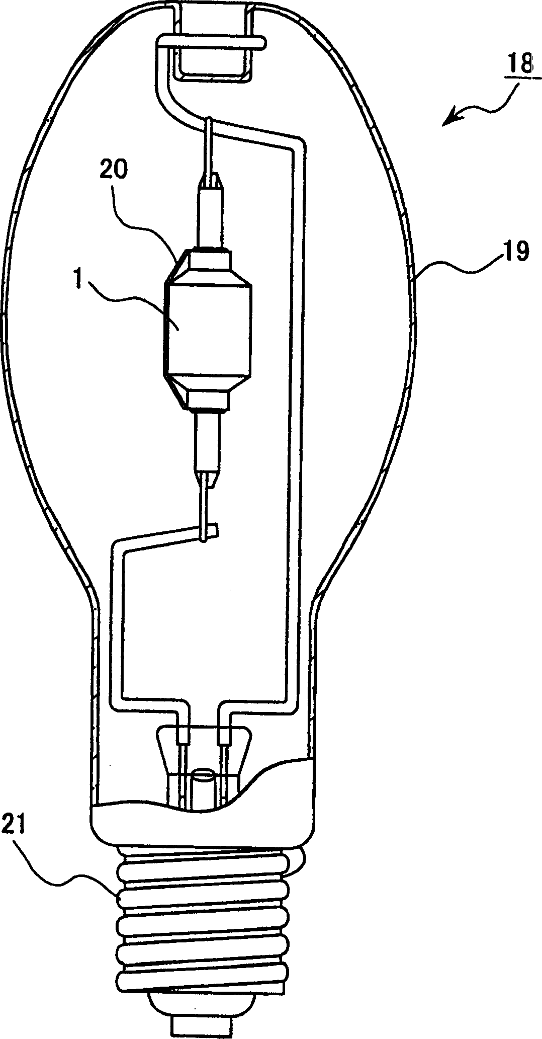 Metal halide lamp