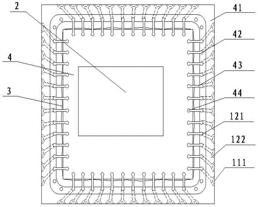 A packaging structure of an image sensor and its packaging process