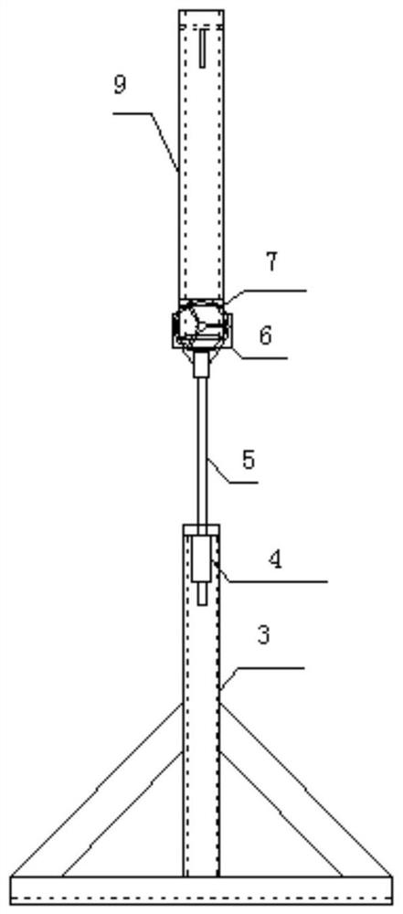 Water wall assembly adjusting bench and method