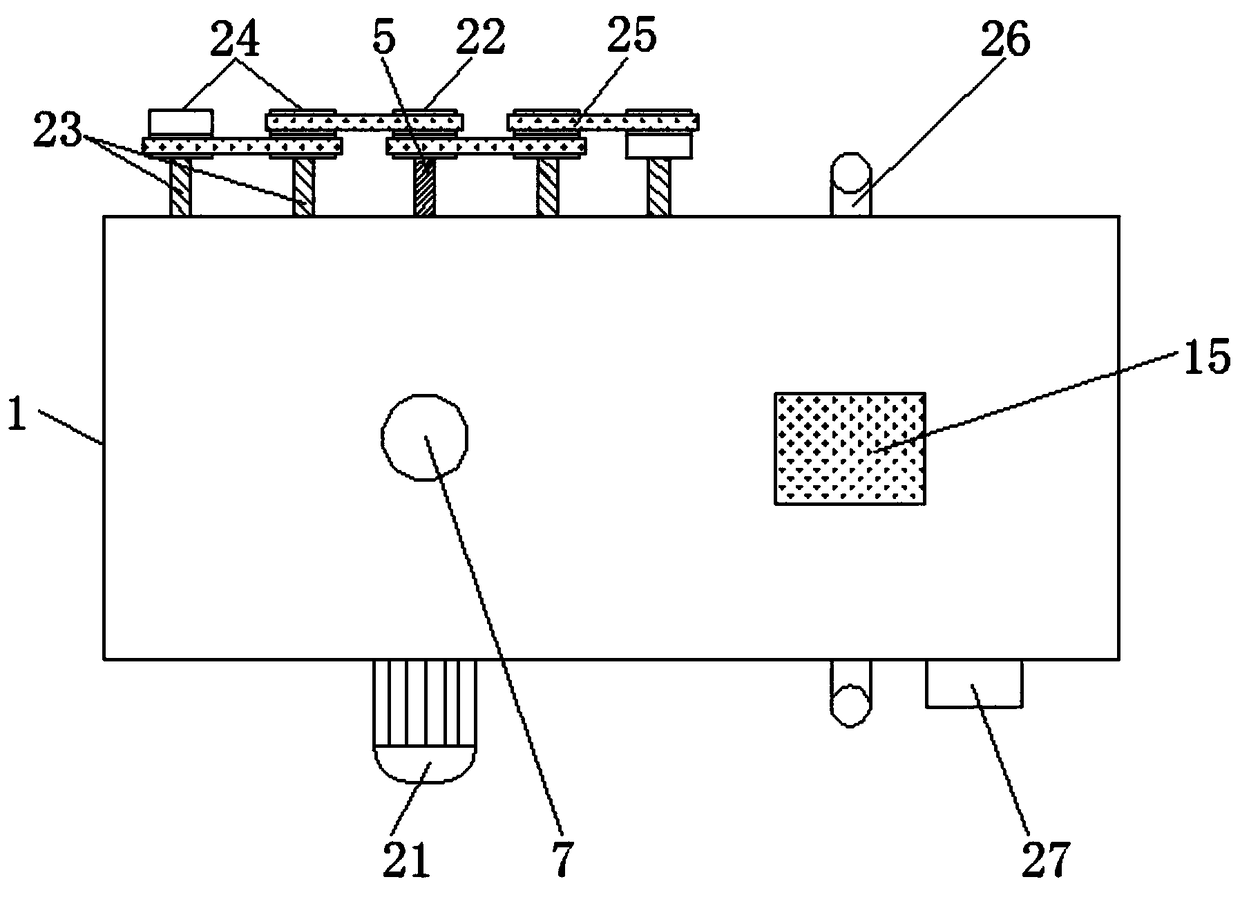 Efficient textile fabric cleaning device