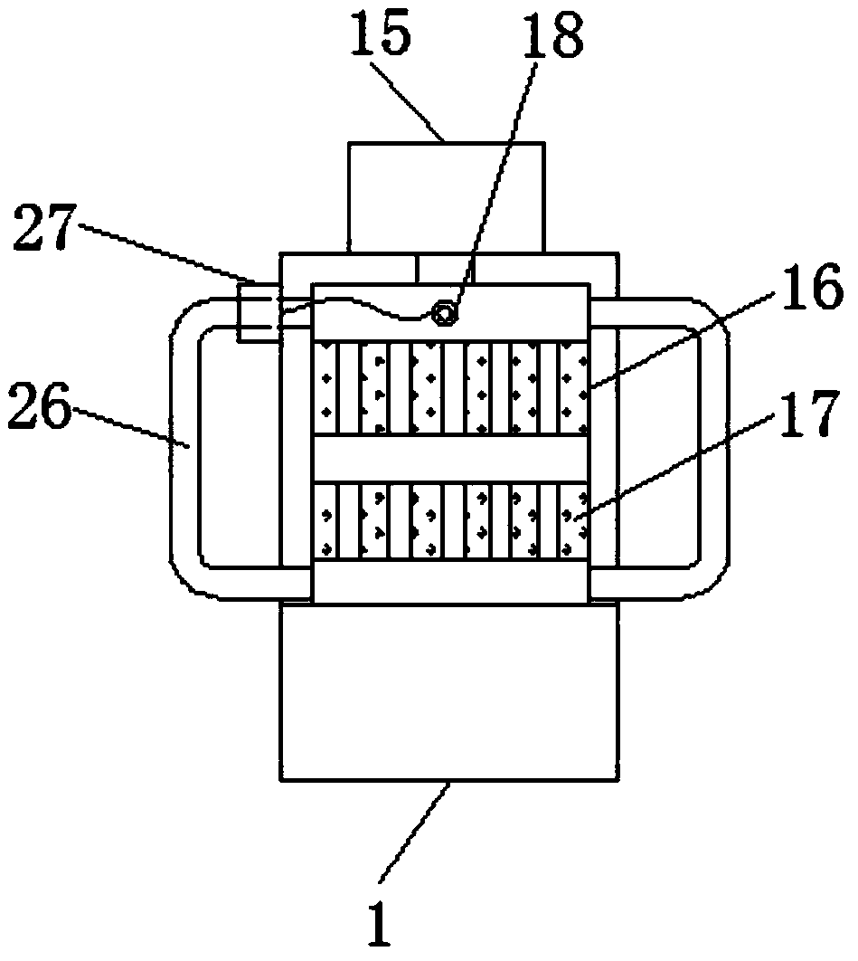 Efficient textile fabric cleaning device