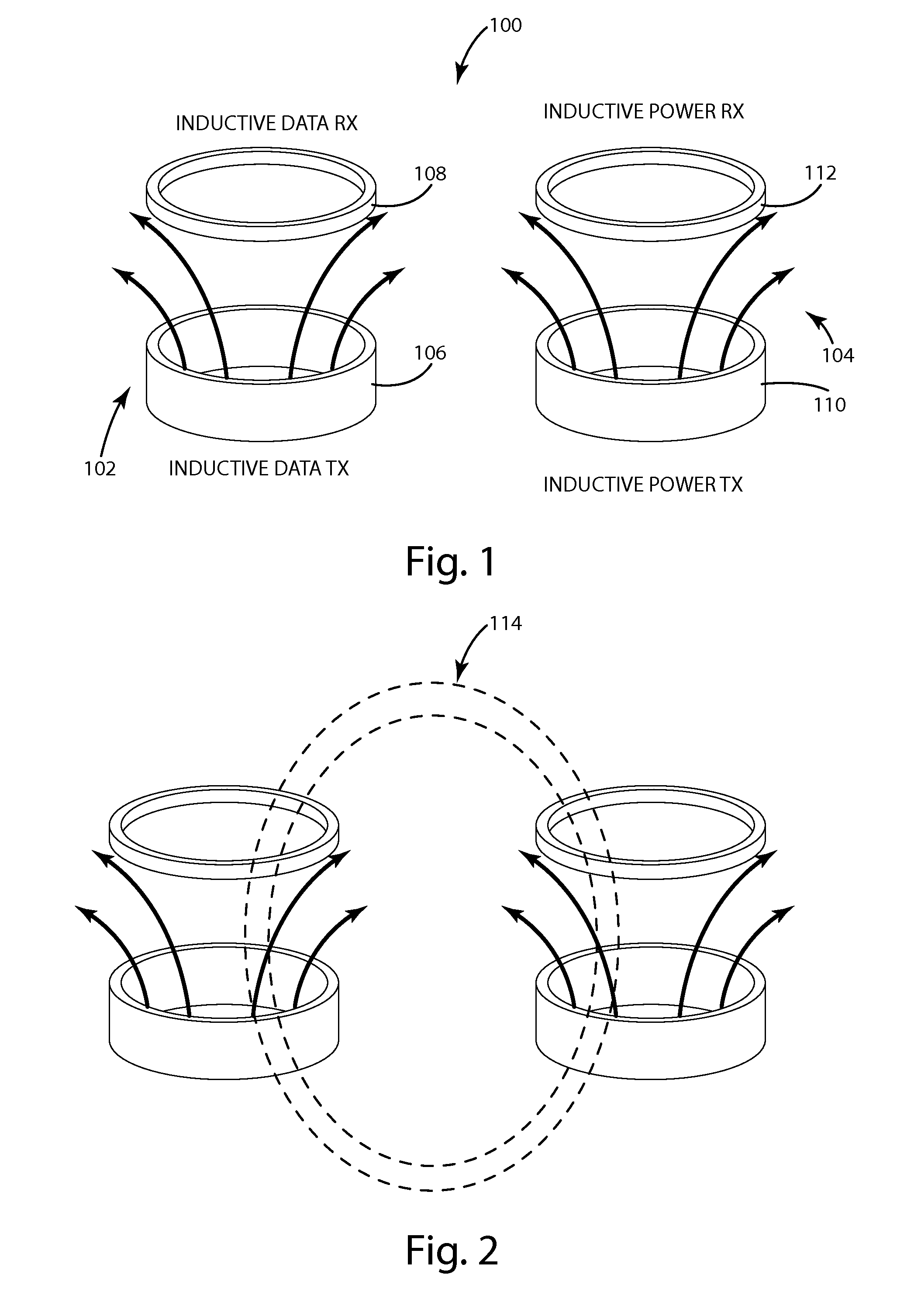 Interference mitigation for multiple inductive systems