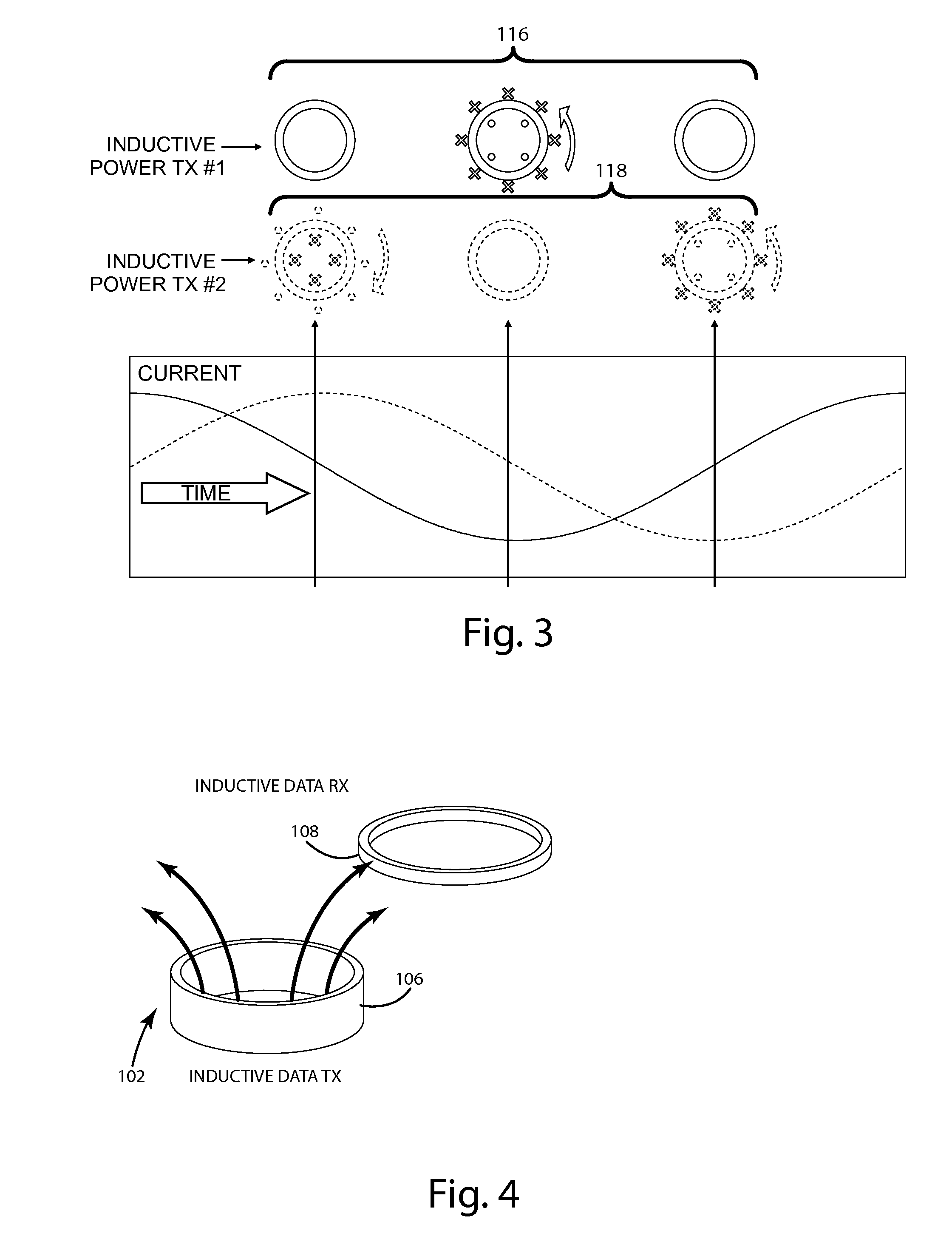 Interference mitigation for multiple inductive systems
