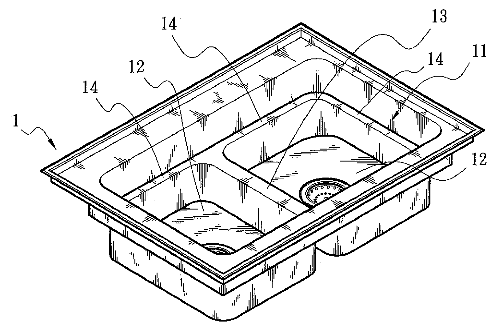 Multi-basin sink