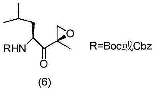 Preparation method of carfilzomib key intermediate and derivatives thereof