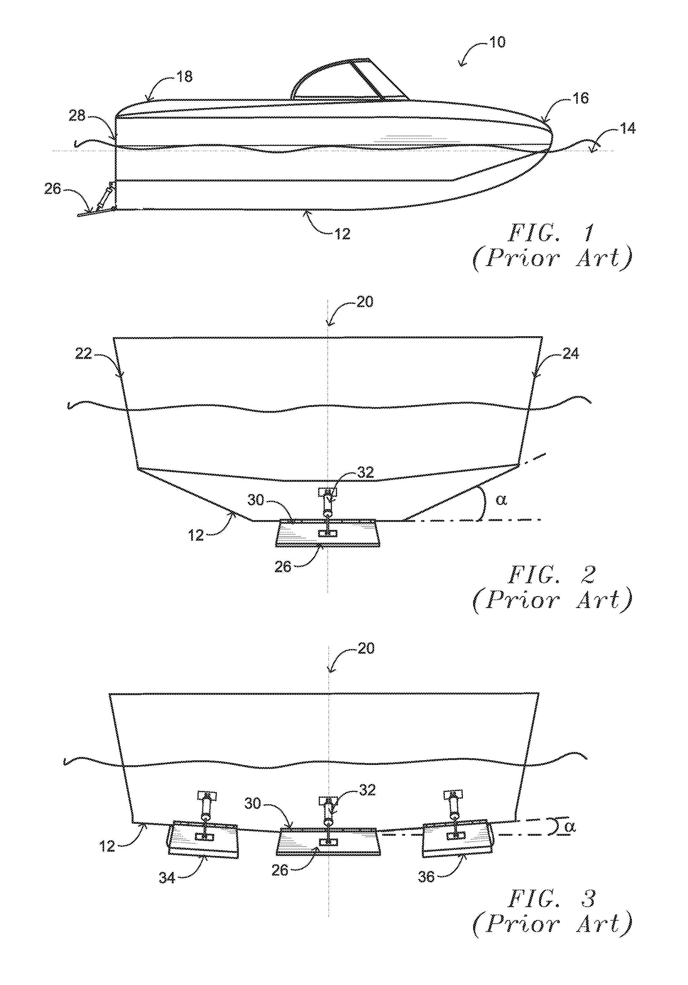Boat and improved wake-modifying device for manipulating the size and shape of the wake