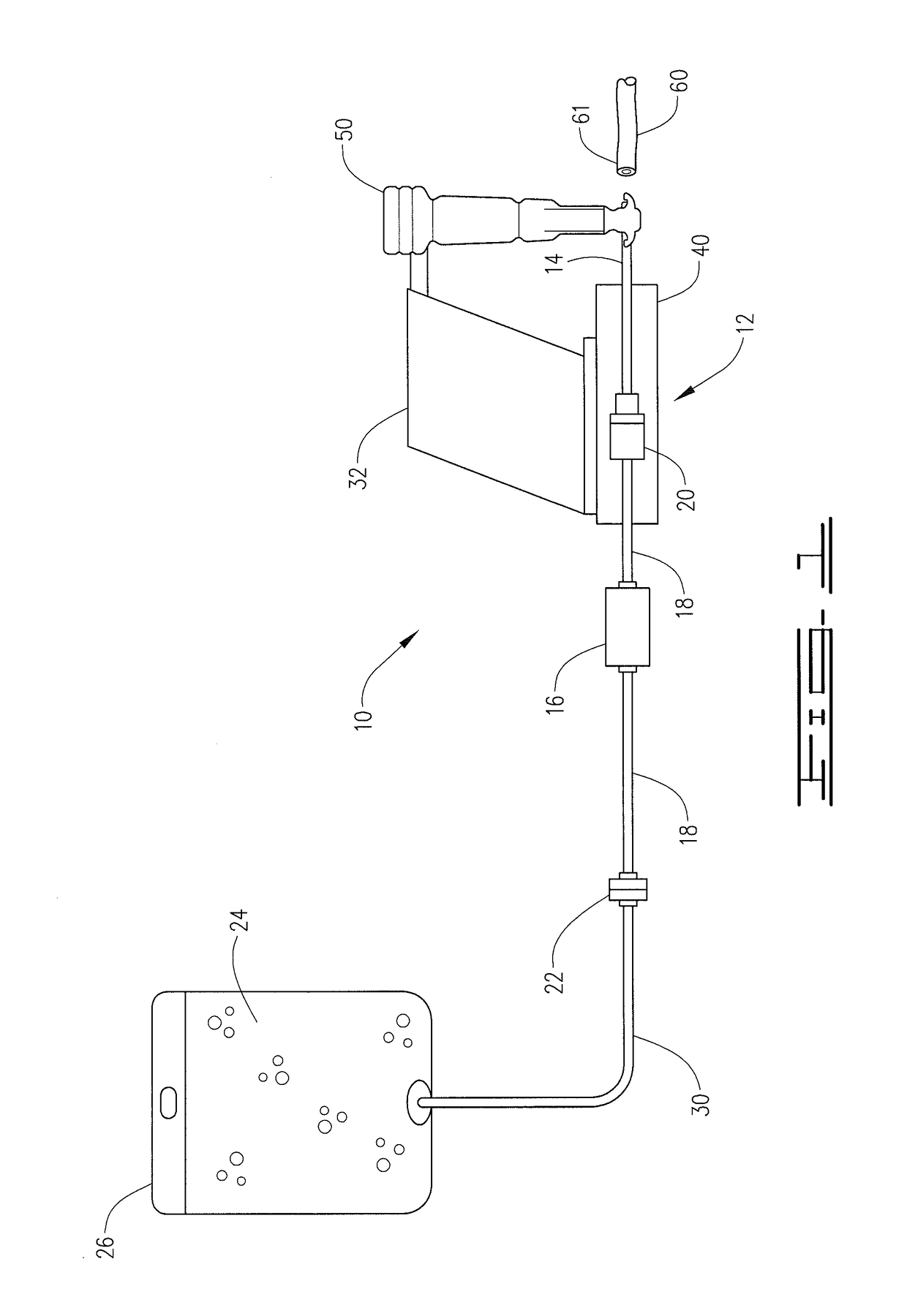 Apparatus for irrigating the vas deferens