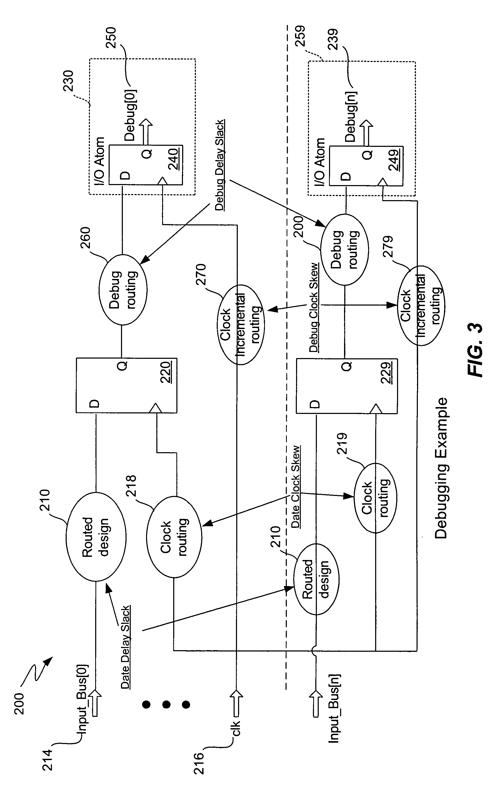 Chip debugging using incremental recompilation and register insertion